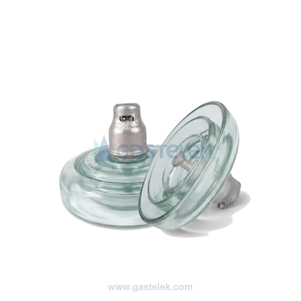 Aislador de suspensión de vidrio templado 25SVC111C (N-12 CM)