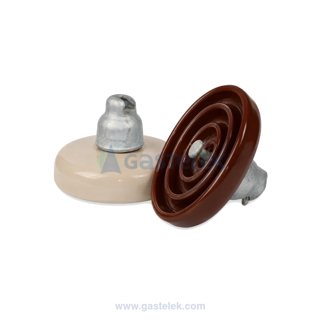 Aislador de suspensión de porcelana 28SPC111CC