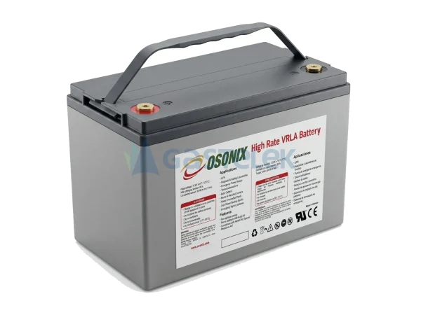 Banco de baterías 142 Ah 12V 490.9W Tipo Selladas OBS12490HR OSONIX