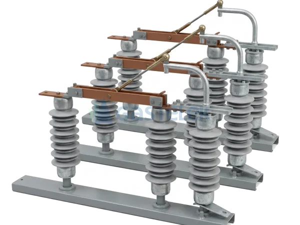 Cuchilla tripolar 34.5 kV, 630 Amp. IUSA, RTP-63200, MV
