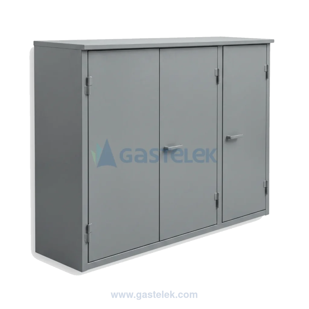 Gabinete de medición 3 Puertas 35x90x150 cms